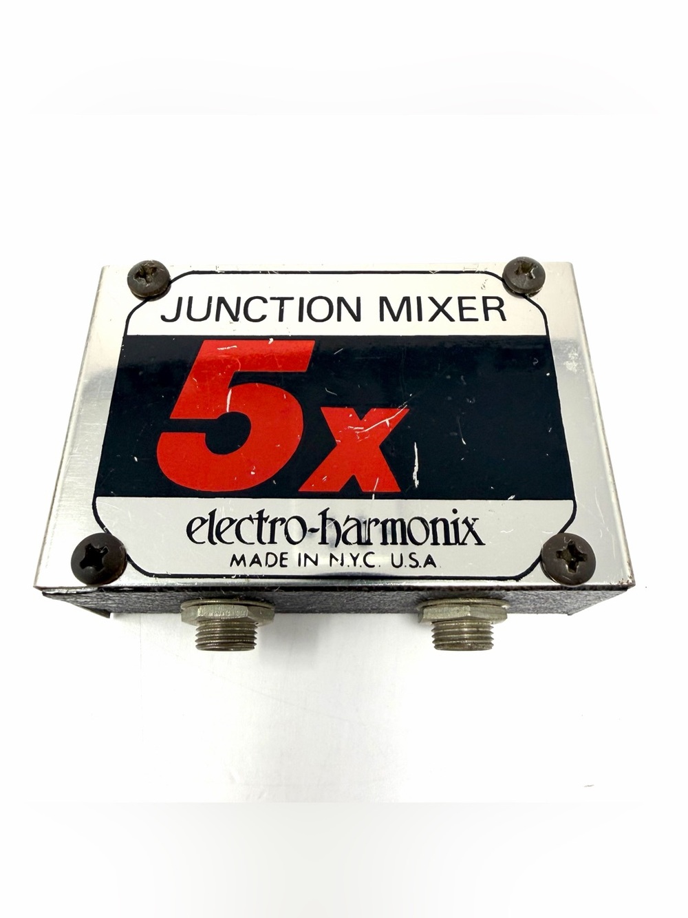 Vintage Electro Harmonix 5x Junction Mixer Signal Router Box Made In USA 70s 80s